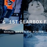 Nicolai Argon FAT Pinion auf den verschneiten Trails im Harz.