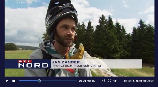 trailtech mit rtl nord im harz