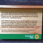 eine alte Skihütte im harz