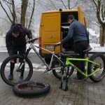 Snowride mit den Fatbikes