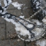 Frost und Eis nagen an den Komponenten